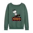 thumbnail image 1 of Peanuts - Snoopy Skater - Women's Lightweight French Terry Long Sleeve Shirt, 1 of 5