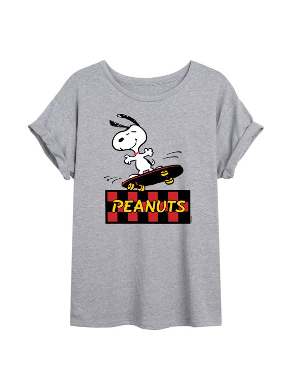 - Snoopy Skater Women's Relaxed Fit T-Shirt