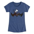 thumbnail image 1 of Peanuts - Snoopy Skating Pattern - Toddler And Youth Girls Short Sleeve Graphic T-Shirt, 1 of 6