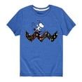 thumbnail image 1 of Peanuts - Snoopy Skating Pattern - Toddler And Youth Short Sleeve Graphic T-Shirt, 1 of 6