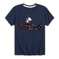thumbnail image 1 of Peanuts - Snoopy Skating Pattern - Toddler And Youth Short Sleeve Graphic T-Shirt, 1 of 6