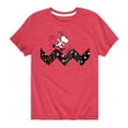 thumbnail image 1 of Peanuts - Snoopy Skating Pattern - Toddler And Youth Short Sleeve Graphic T-Shirt, 1 of 6