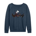 thumbnail image 1 of Peanuts - Snoopy Skating Pattern - Women's Lightweight French Terry Long Sleeve Shirt, 1 of 5