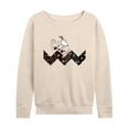 thumbnail image 1 of Peanuts - Snoopy Skating Pattern - Women's Lightweight French Terry Long Sleeve Shirt, 1 of 5