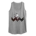 thumbnail image 1 of Peanuts - Snoopy Skating Pattern - Women's Racerback Tank Top, 1 of 5