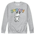 thumbnail image 1 of Peanuts - Snoopy Sketchy - Men's Crew Neck Fleece Pullover, 1 of 6