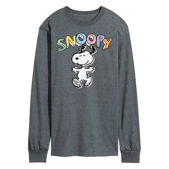 Peanuts - Snoopy Sketchy - Men's Long Sleeve T-Shirt