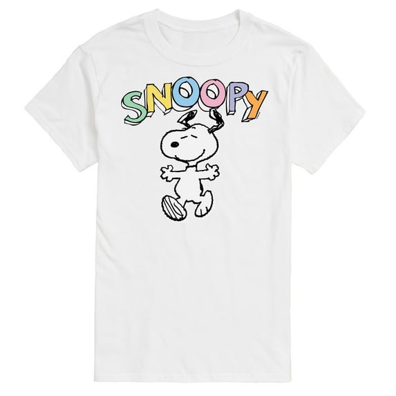Peanuts - Snoopy Sketchy - Men's Short Sleeve Graphic T-Shirt