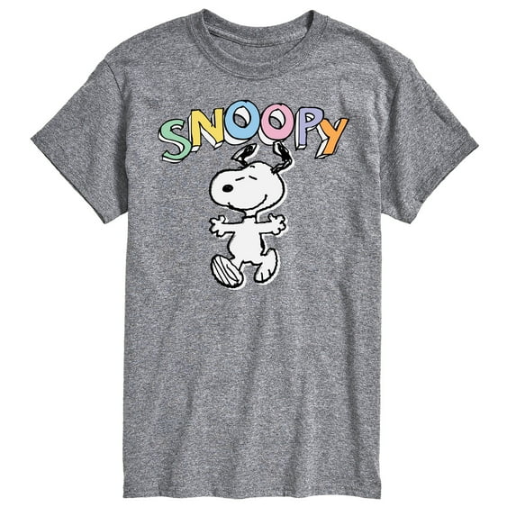 Peanuts - Snoopy Sketchy - Men's Short Sleeve Graphic T-Shirt