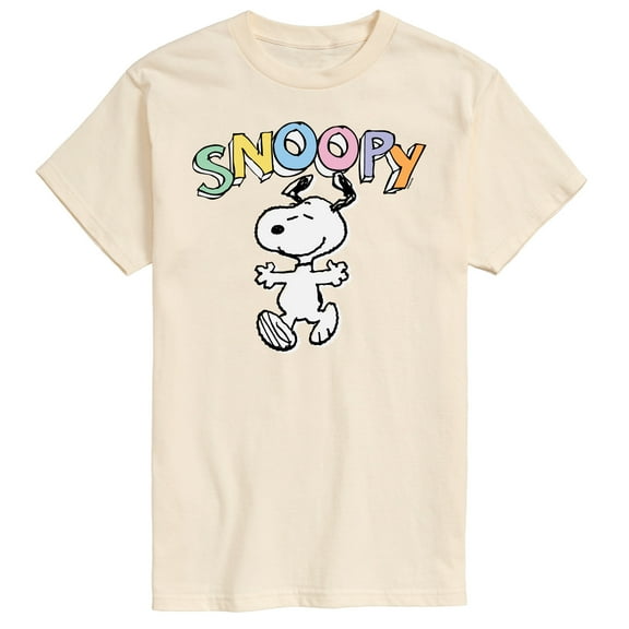 Peanuts - Snoopy Sketchy - Men's Short Sleeve Graphic T-Shirt