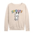 thumbnail image 1 of Peanuts - Snoopy Sketchy - Women's Lightweight French Terry Long Sleeve Shirt, 1 of 6