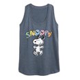 thumbnail image 1 of Peanuts - Snoopy Sketchy - Women's Racerback Tank Top, 1 of 6