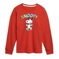 thumbnail image 1 of Peanuts - Snoopy Sketchy - Youth Long Sleeve Tee, 1 of 6