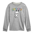 thumbnail image 1 of Peanuts - Snoopy Sketchy - Youth Long Sleeve Tee, 1 of 6