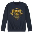 thumbnail image 1 of Peanuts - Snoopy Ski School EST 1950 Men's Graphic Fleece Sweatshirt, 1 of 6