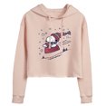 thumbnail image 1 of Peanuts - Snoopy Sledding - Juniors Cropped Pullover Hoodie, 1 of 6