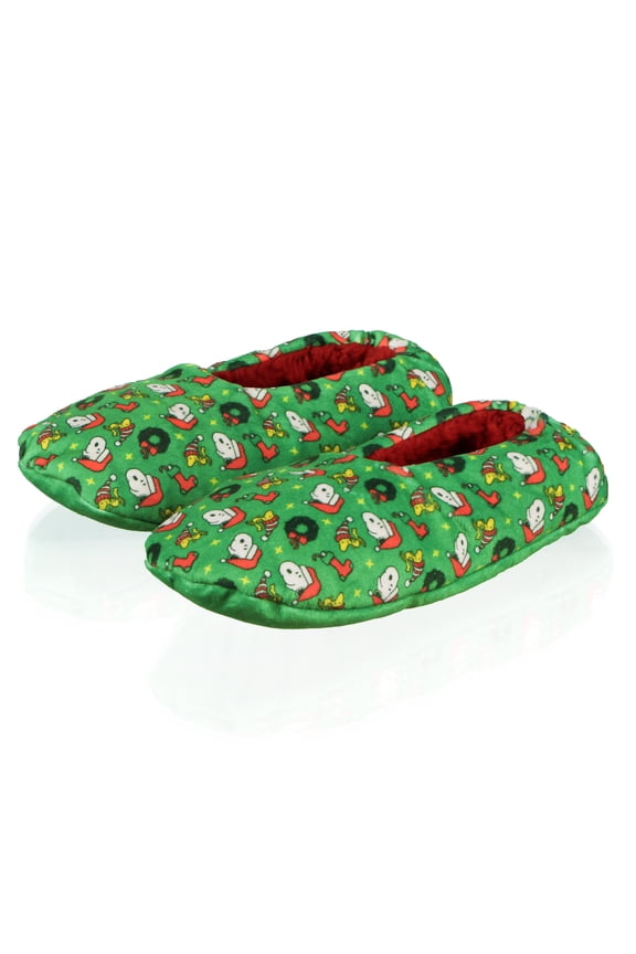 Peanuts Snoopy Slippers Adult Holiday Themed Non-Slip Mushie Socks 1 Pair