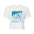 thumbnail image 1 of Peanuts - Snoopy Snocone - Juniors Cropped Graphic T-Shirt, 1 of 5