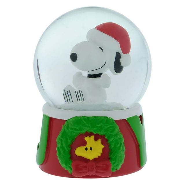 Peanuts, Snoopy Snow Globe, 55mm, Resin, MultiColor 2.9 inches High