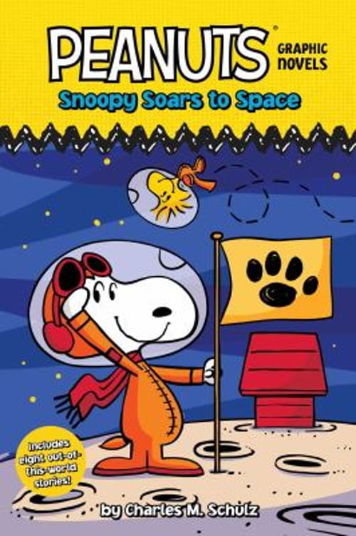 Pre-Owned Snoopy Soars to Space: Peanuts Graphic Novels (Paperback) 1665928476 9781665928472