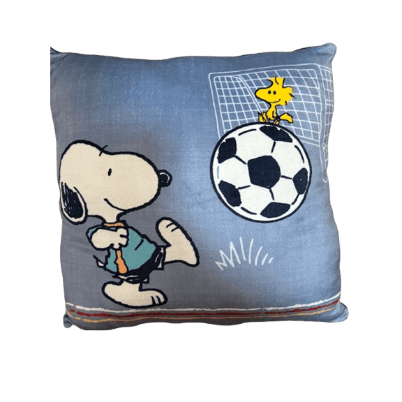 Peanuts Snoopy Soccer Decorative Pillow