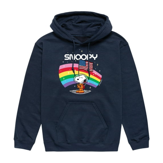 Peanuts - Snoopy Space Badge - Men's Pullover Hoodie