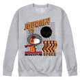 thumbnail image 1 of Peanuts - Snoopy Space Beagle Astronaunt Crewneck Fleece Pullover Sweatshirts, 1 of 6