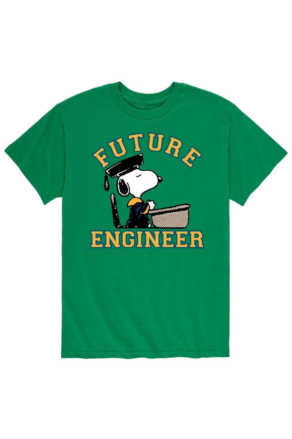 - Snoopy Space Beagle Astronaunt Short Sleeve Graphic T-Shirts