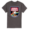 thumbnail image 1 of Peanuts - Snoopy Space Beagle - Men's Short Sleeve Graphic T-Shirt, 1 of 5