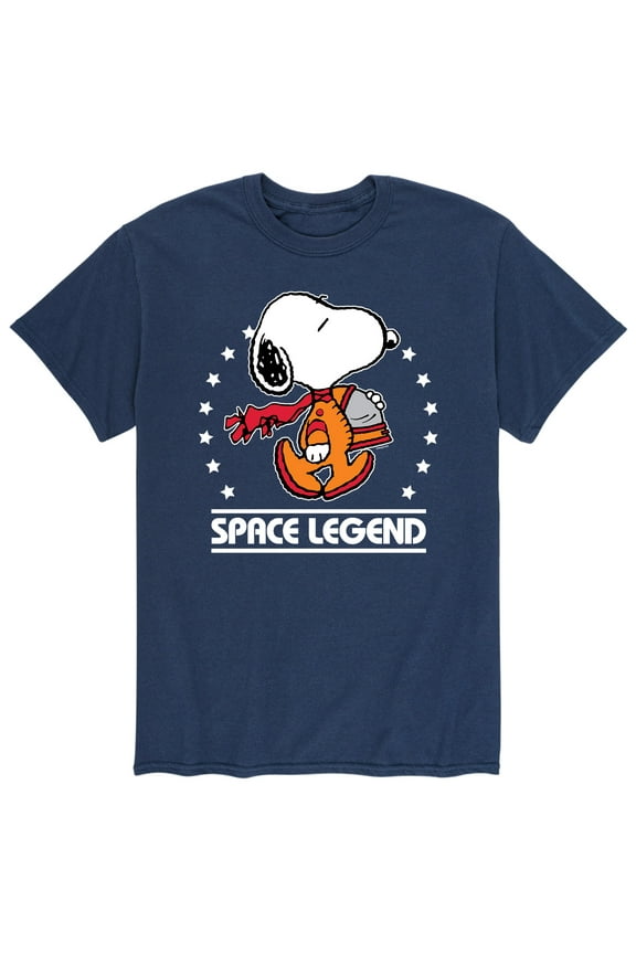 - Snoopy Space Legend - Men's Short Sleeve Graphic T-Shirt
