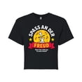 thumbnail image 1 of Peanuts - Snoopy Joy in Your Heart - Juniors Cropped Cotton Blend T-Shirt, 1 of 5