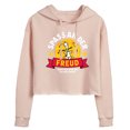 thumbnail image 1 of Peanuts - Snoopy Spass An Der Freud - Juniors Cropped Pullover Hoodie, 1 of 6