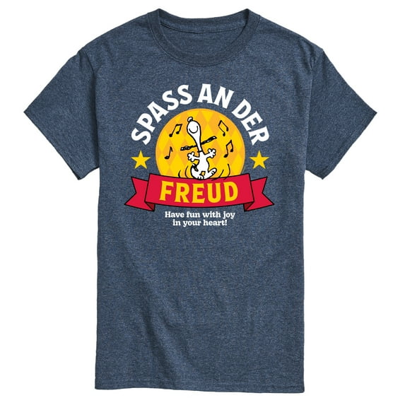 Peanuts - Snoopy Spass An Der Freud - Men's Short Sleeve Graphic T-Shirt