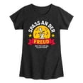 thumbnail image 1 of Peanuts - Snoopy Spass An Der Freud - Toddler & Youth Girls Short Sleeve Graphic T-Shirt, 1 of 6