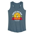 thumbnail image 1 of Peanuts - Snoopy Spass An Der Freud - Women's Racerback Tank Top, 1 of 6