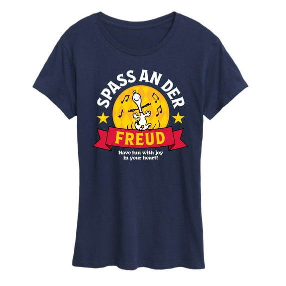 Peanuts - Snoopy Joy in Your Heart - Women's Short Sleeve Graphic T-Shirt