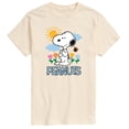 thumbnail image 1 of Peanuts - Snoopy Spring Lights - Men's Short Sleeve Graphic T-Shirt, 1 of 5