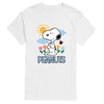 thumbnail image 1 of Peanuts - Snoopy Spring Lights - Men's Short Sleeve Graphic T-Shirt, 1 of 5