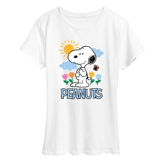 Peanuts - Snoopy Spring Lights - Women's Short Sleeve Graphic T-Shirt