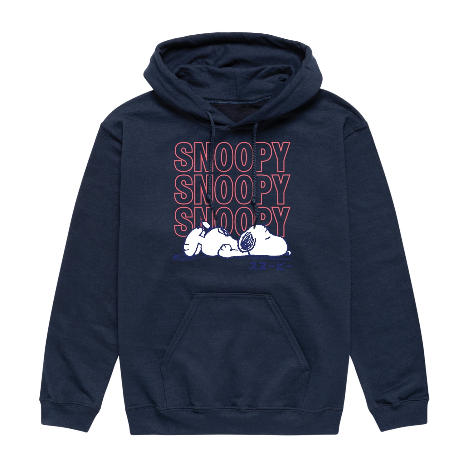 Peanuts - Donut Coffee Snoopy -Men's Pullover Hoodie