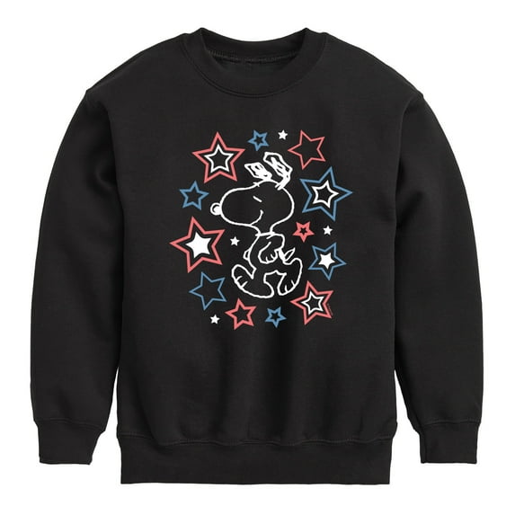 Peanuts - Snoopy Stars - Toddler & Youth Crewneck Fleece Sweatshirt
