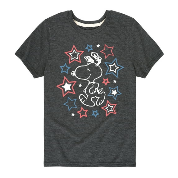 Peanuts - Snoopy Stars - Toddler & Youth Short Sleeve Graphic T-Shirt