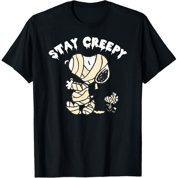 Peanuts Snoopy Stay Creepy Shirt – Funny Halloween Tee for Kids & Adults