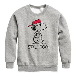Peanuts Snoopy Rainbow Heart Toddler Youth Crewneck Fleece Sweatshirt Walmart