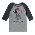 thumbnail image 1 of Peanuts - Snoopy Still Cool - Toddler & Youth Raglan Graphic T-Shirt, 1 of 6