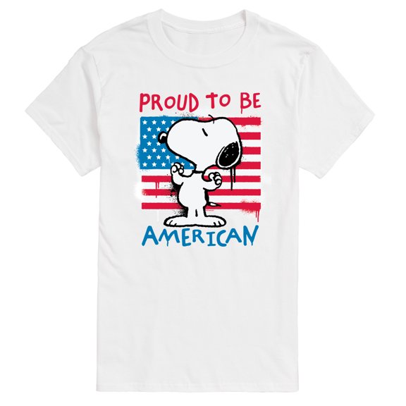 Peanuts - Snoopy Street USA - Men's Short Sleeve Graphic T-Shirt