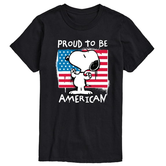 Peanuts - Snoopy Street USA - Men's Short Sleeve Graphic T-Shirt
