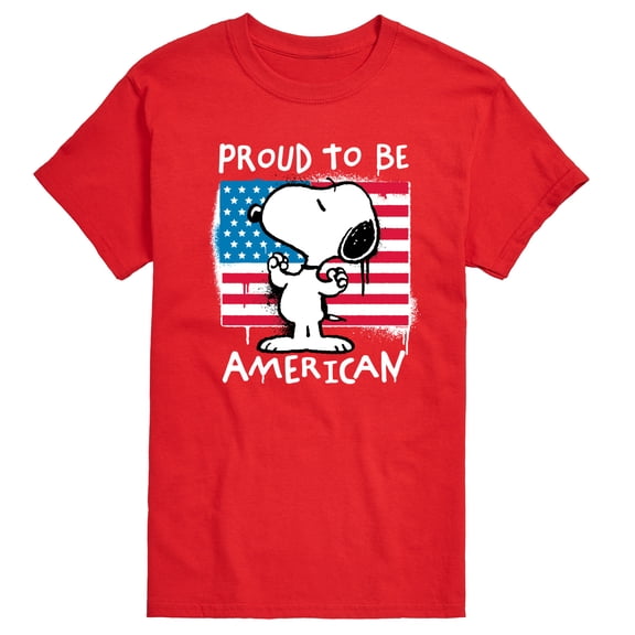 Peanuts - Snoopy Street USA - Men's Short Sleeve Graphic T-Shirt