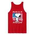 thumbnail image 1 of Peanuts - Snoopy Street USA - Men's Sleeveless Graphic Tank, 1 of 5