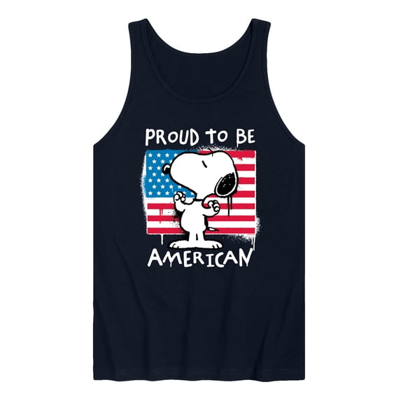 Peanuts - Snoopy Street USA Graphic Tank Top